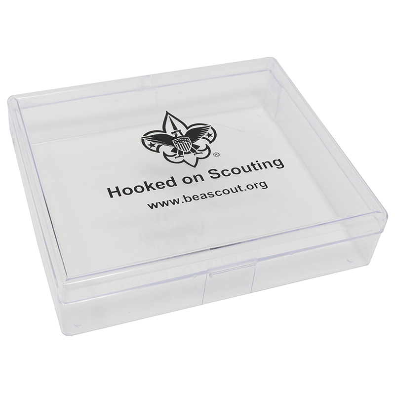 Medium Single Section plastic clear box/container
