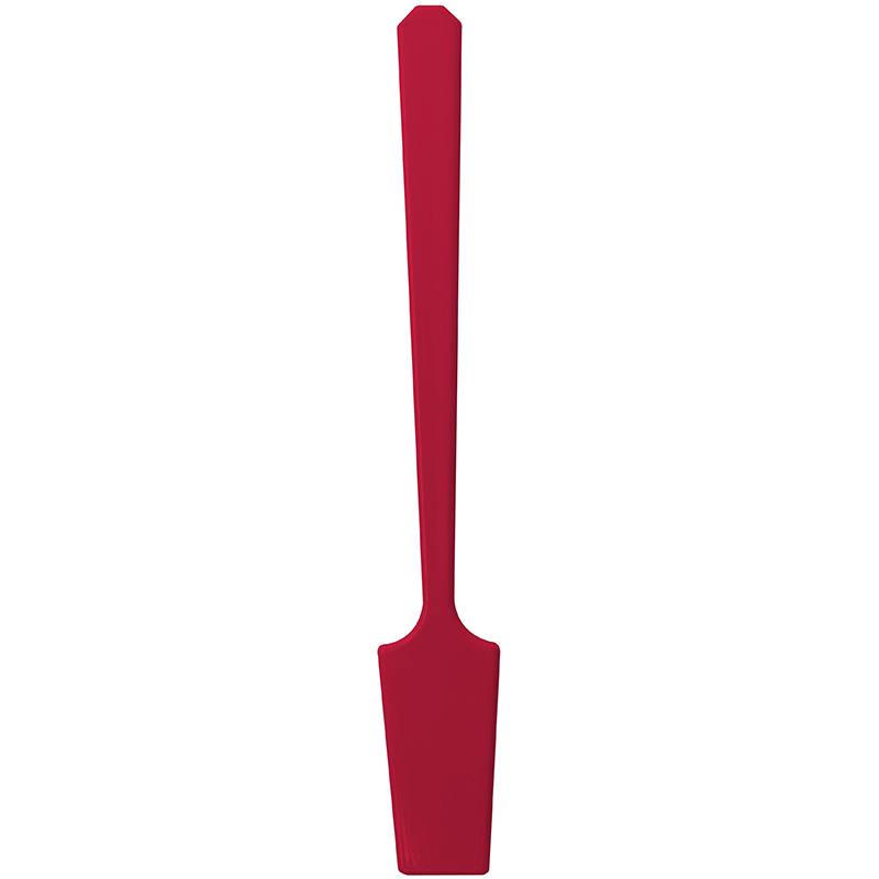 Red Spatula shaped stir stick