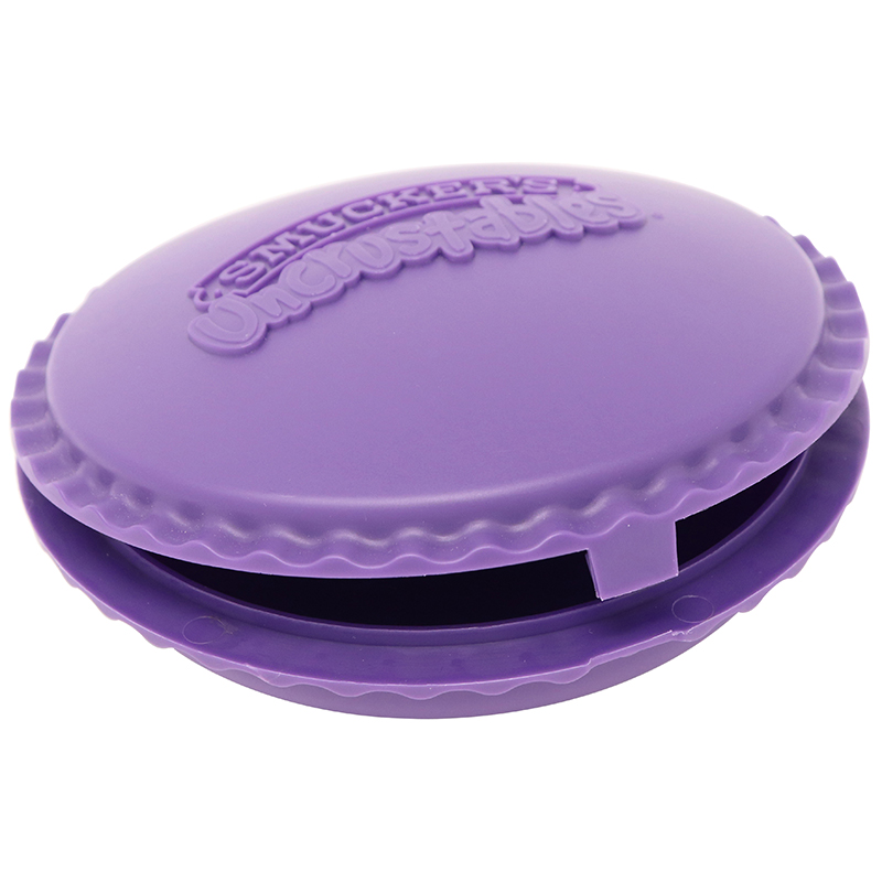 Purple Plastic clamshell