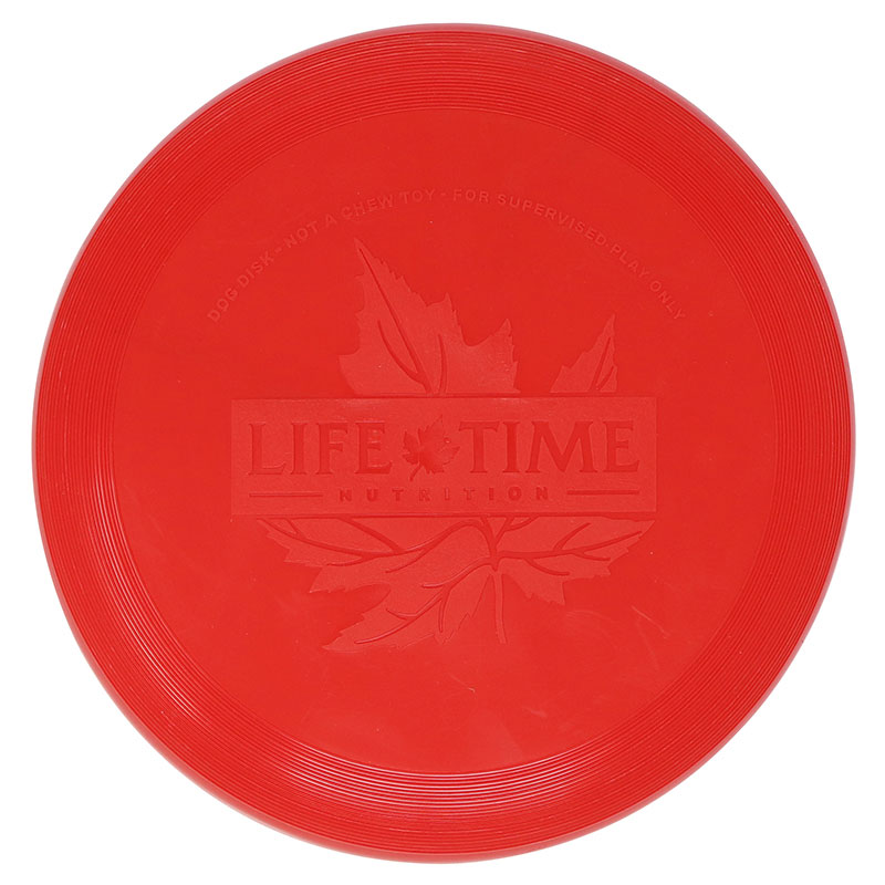 Embossed Flying Disc Red