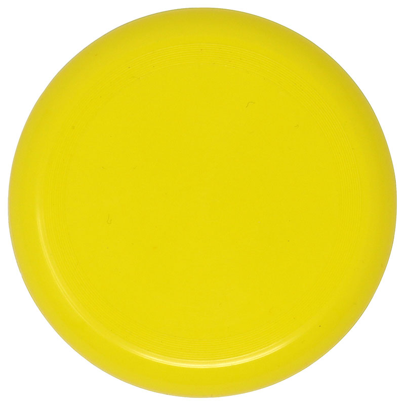 Yellow Imprintable Plastic Flying Disc