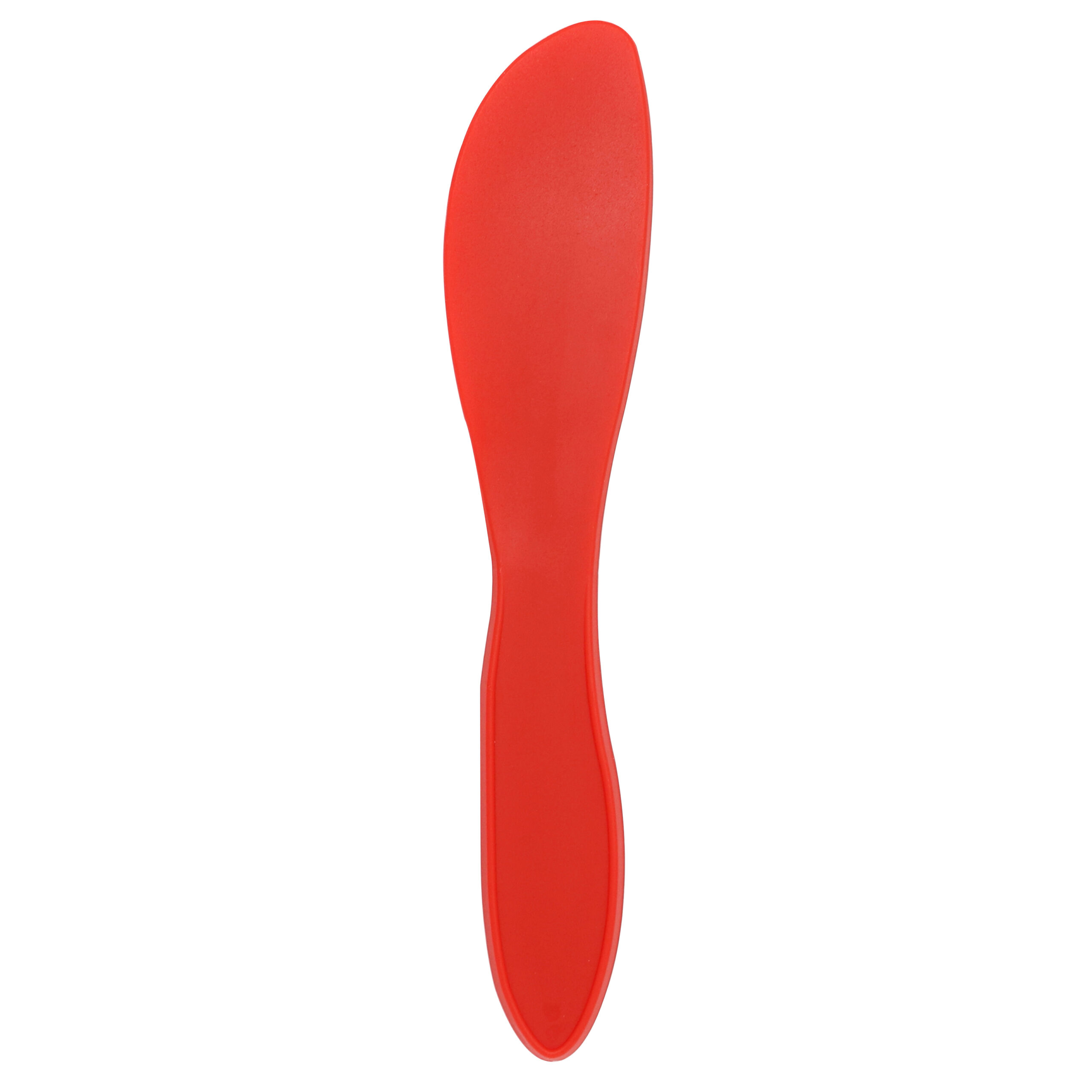 Red Plastic Spreader Knife