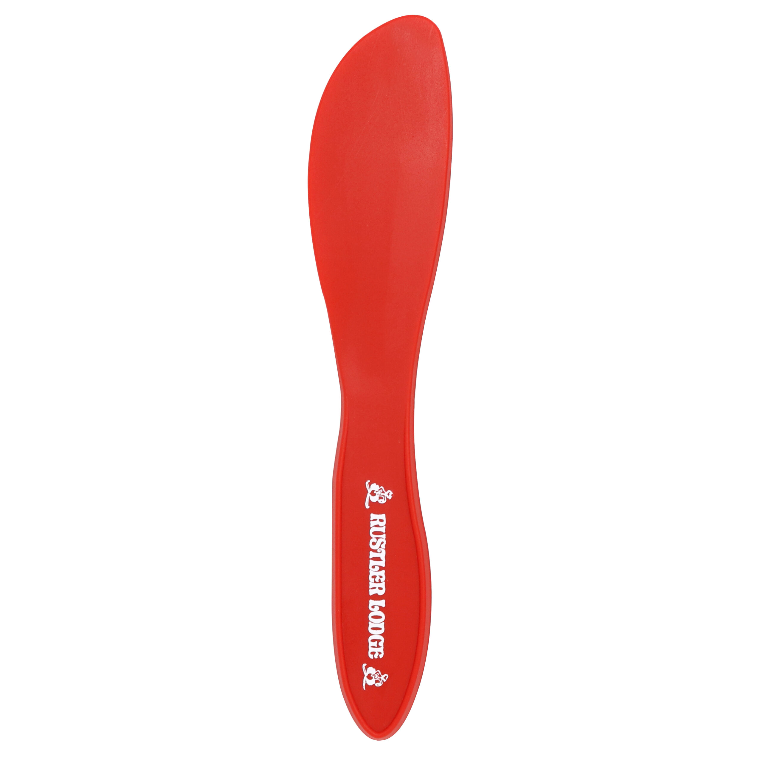 Red Plastic Spreader Knife - Imprintable